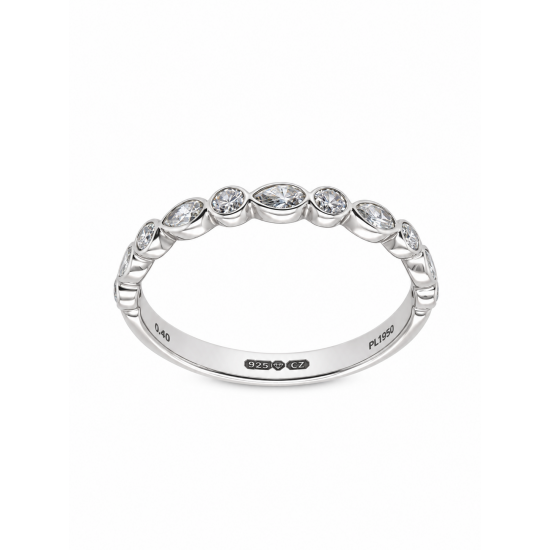 Pre Owned Platinum Diamond Eternity Ring ZC129